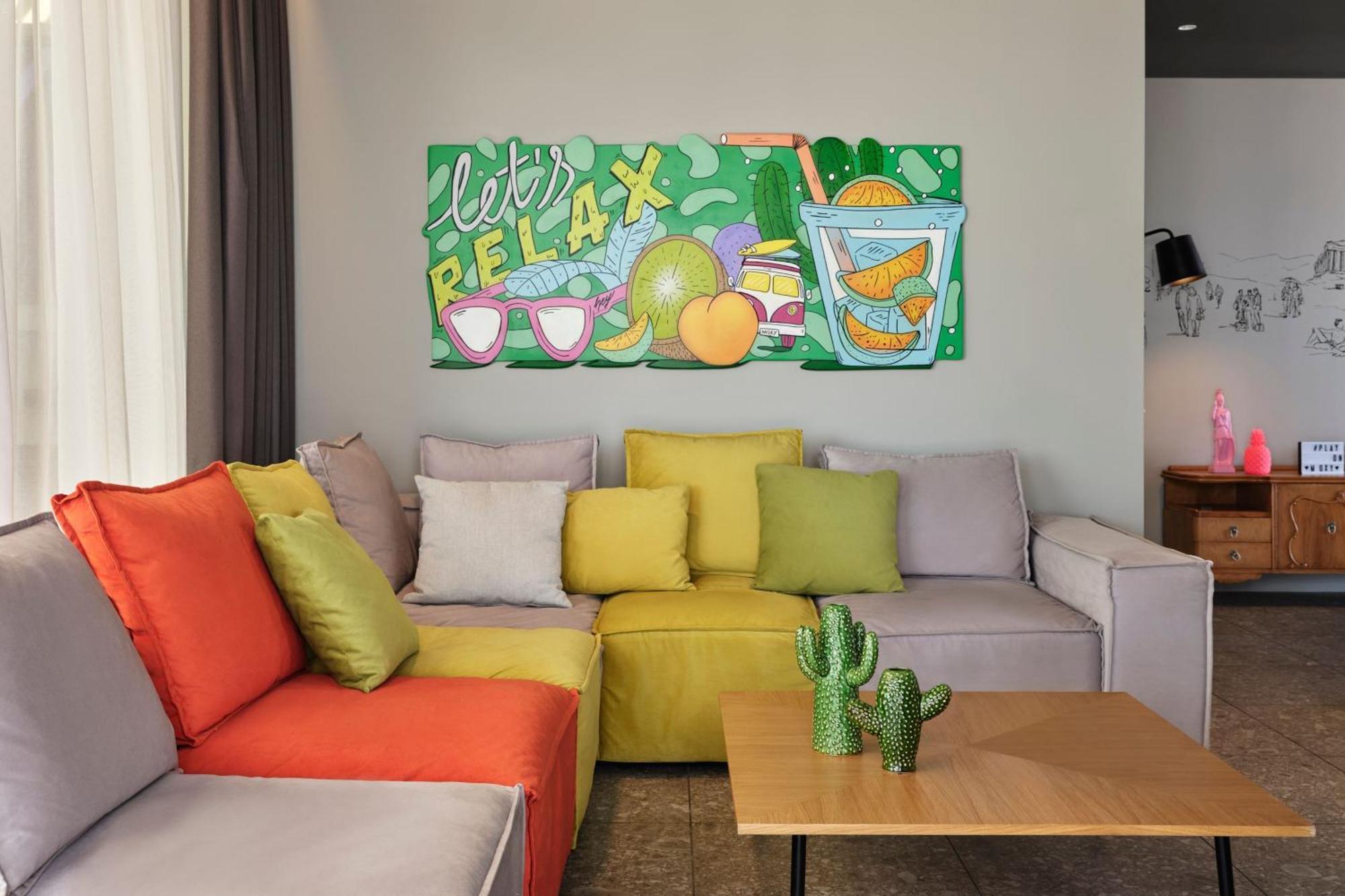Moxy Athens City Exteriör bild